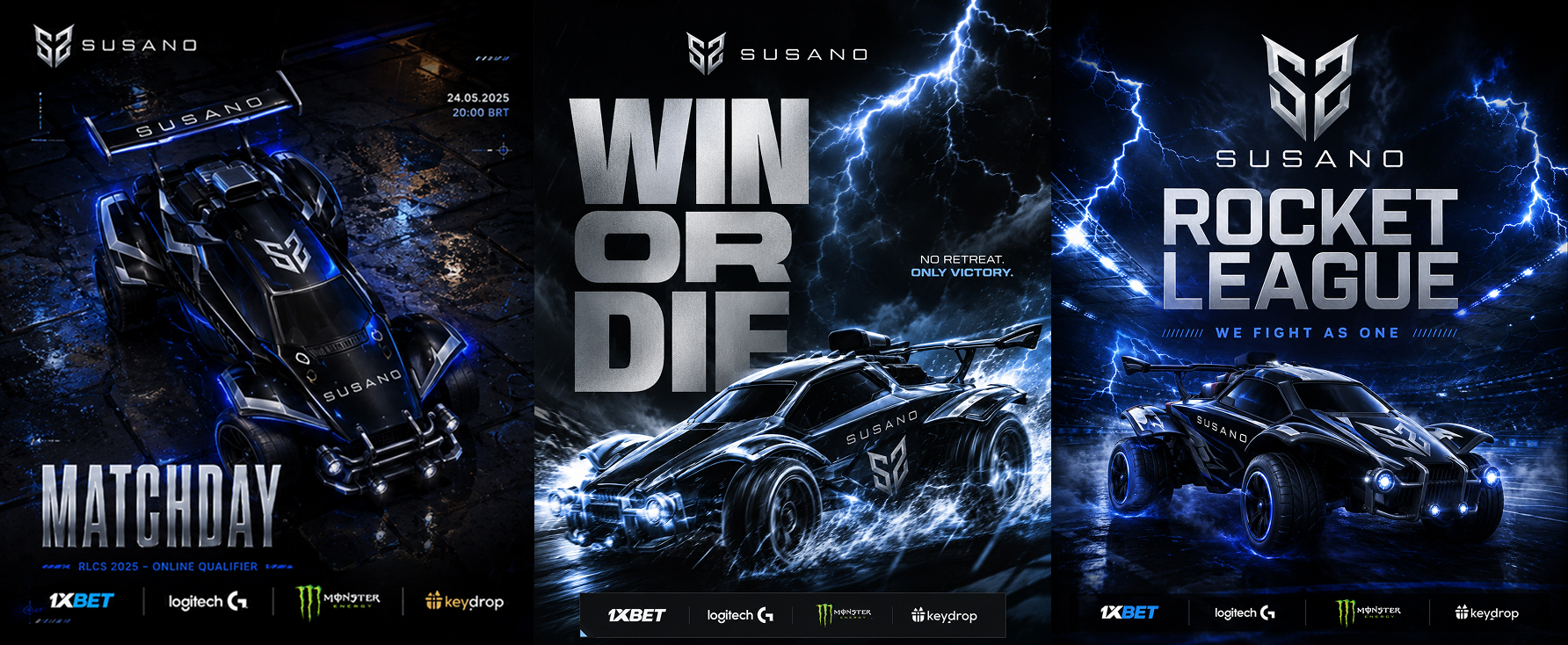 Piezas visuales de Rocket League para Susano